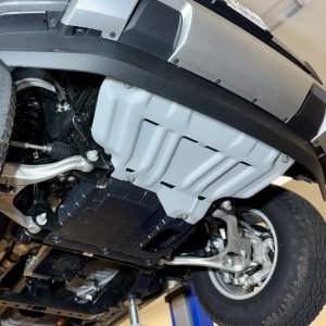 Ford Ranger Skid Plate - Rival 4x4 - Aluminum Radiator - `24-`25